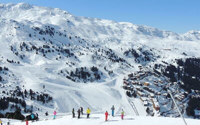 Les pistes de Méribel