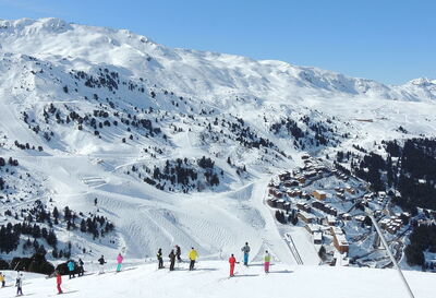 Les pistes de Méribel