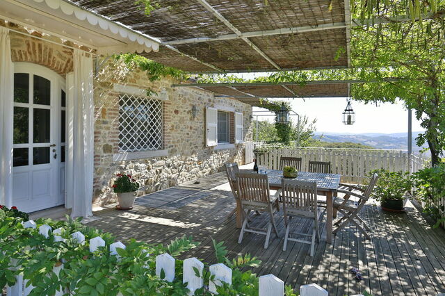 La Campanina, veranda