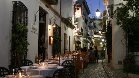 Une rue d'Altea