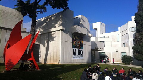 Fondation Joan Miró, extérieur