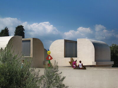 Fondation Joan Miró, terrasse