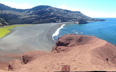 lagune verte de Lanzarote