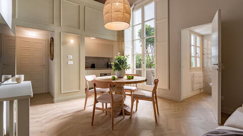 Appartement de luxe Deservi Vasari, séjour