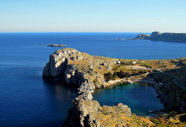 Vue sur la mer à St Paul