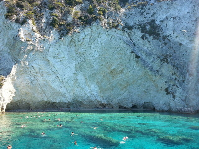 Baignade en Grèce