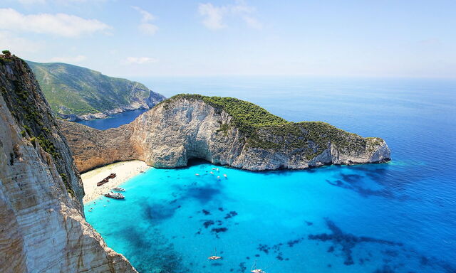 l'épave de Zakynthos
