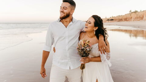 mariage à la plage