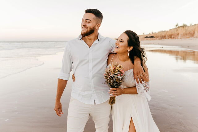 mariage à la plage