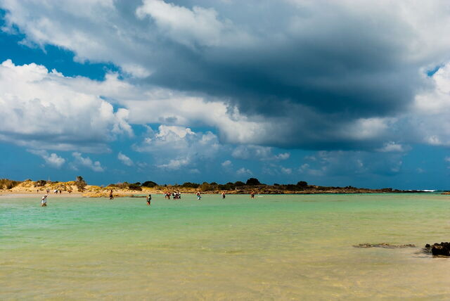 Plage d'Elafonisi, eau