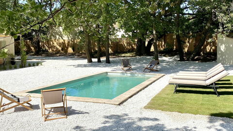 Villa Les Poulivets, jardin