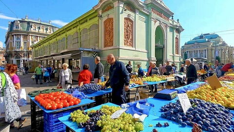 Marché de la ville de Rijeka