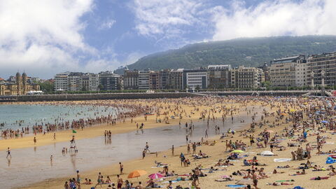 Donostia-San Sebastián, plage