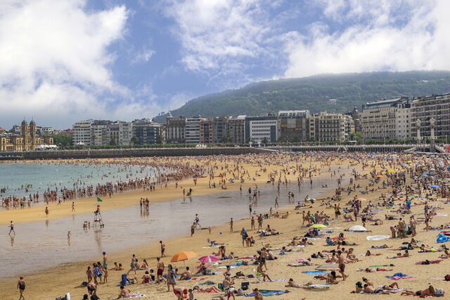 Donostia-San Sebastián, plage