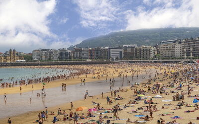 Donostia-San Sebastián, plage