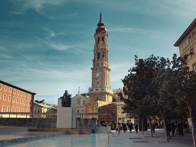 la cathédrale del Salvador de Saragosse