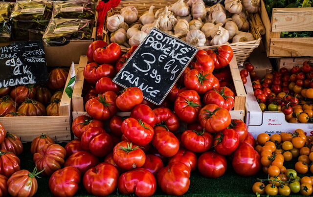 Un marché en Provence