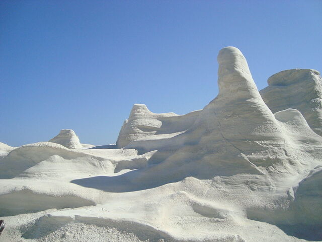 Sarakiniko Beach, paysage