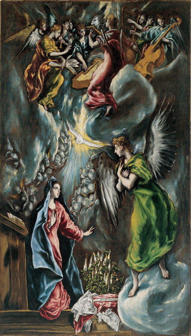 L'annonce, El Greco