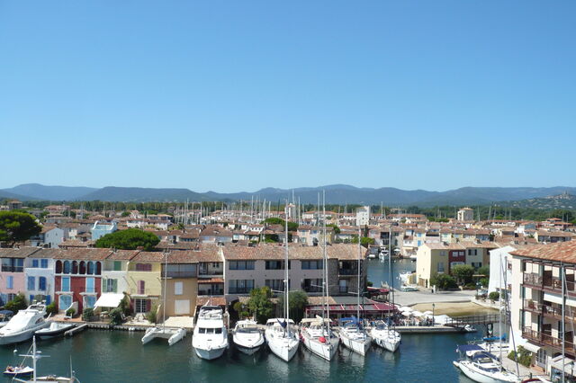 Vue sur Port Grimaud