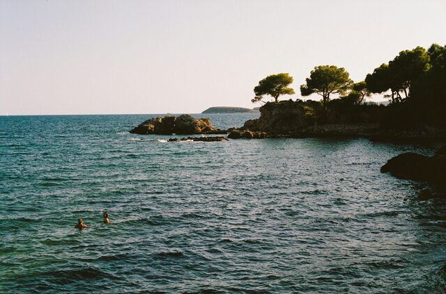 Baignade à Majorque