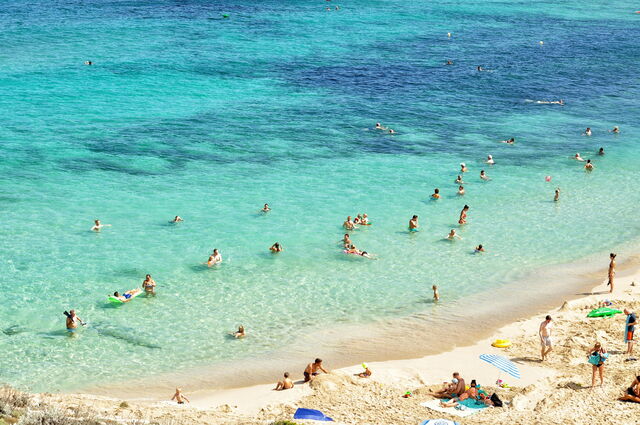 Une plage à Majorque