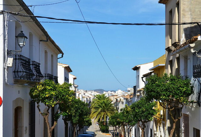 Benissa rues