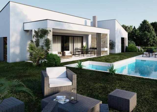 Villa Valla, extérieur