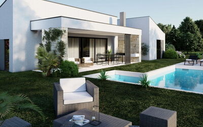 Villa Valla, extérieur