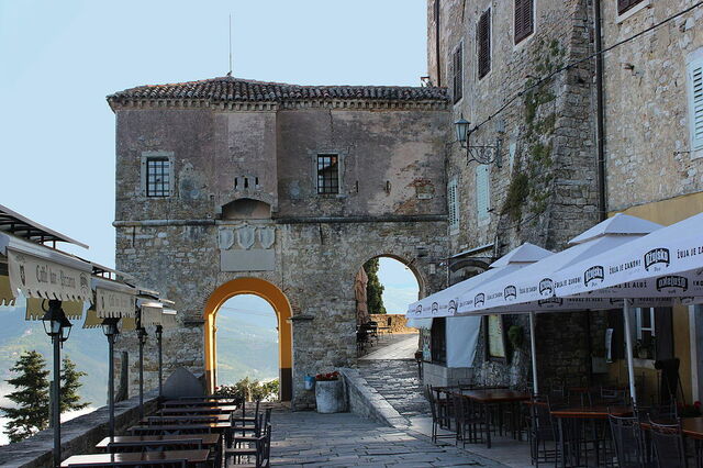 Restaurant à Motovun