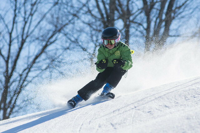garçon skieur