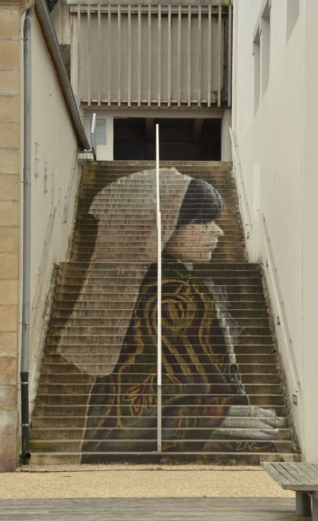 Quelques œuvres de street art à Morlaix
