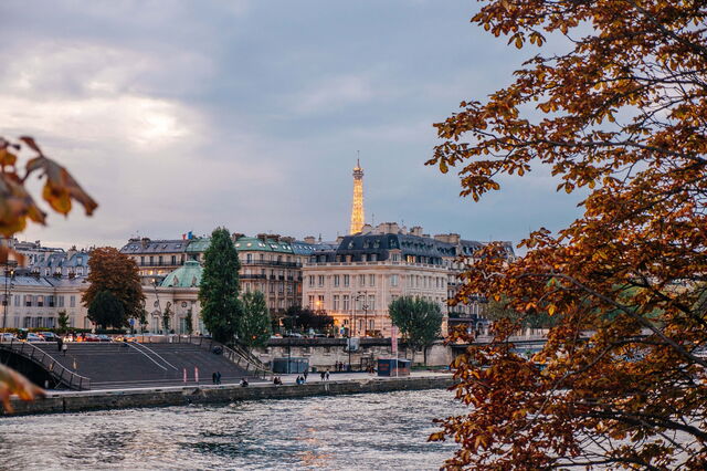 Automne au bord de la Seine