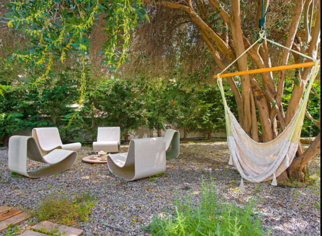 Le jardin d'Ixia
