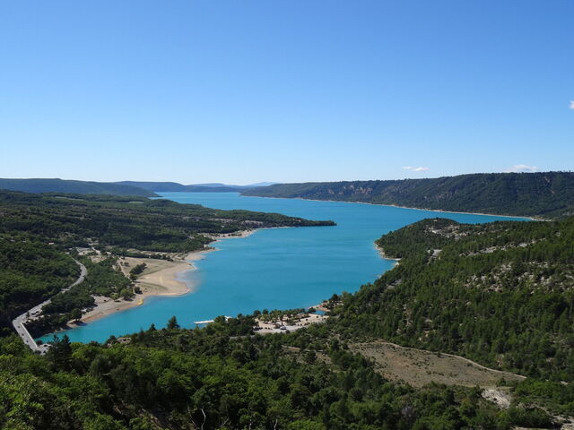 Gorges du Verdon, lac