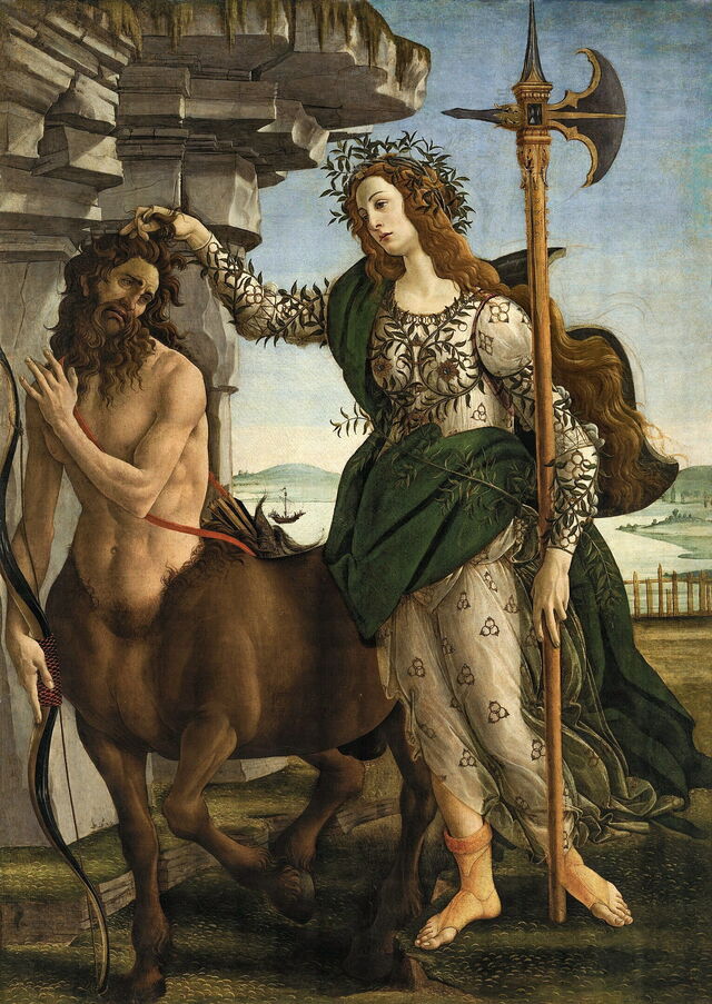 Pallas et le Centaure