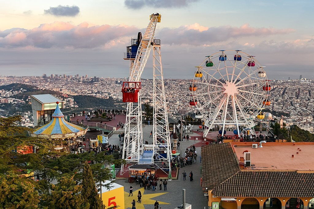 Tibidabo, Barcelone
