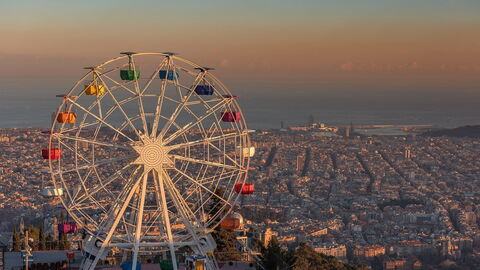 Vue sur Barcelone
