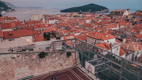 Terrain de basket-ball Old Walls, Dubrovnik