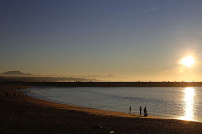 Une plage à Anglet