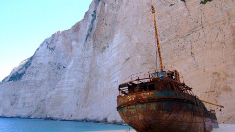 Navagio plage