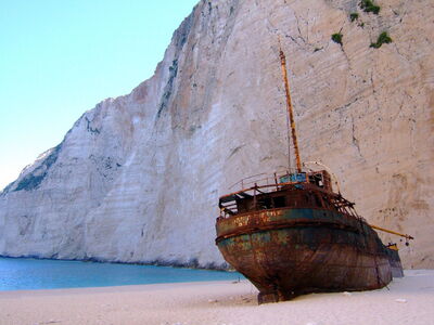 Navagio plage