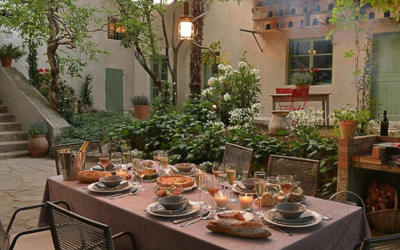 Mas Des Lavandes, jardin