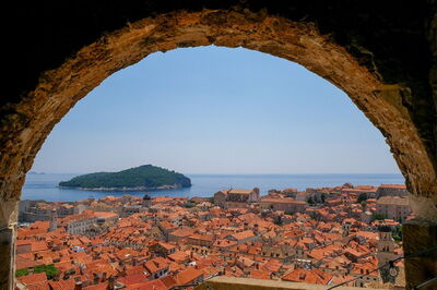 vue sur Dubrovnik