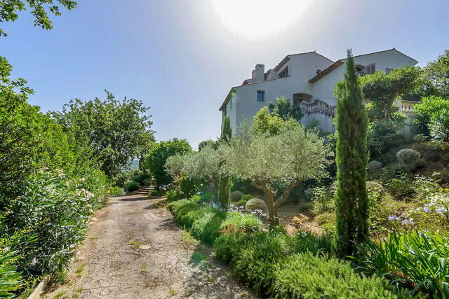 Villa Franca Roc, jardin