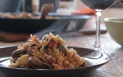 profiter de la paella