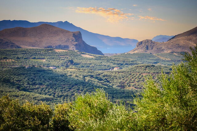 Montagnes en Crète