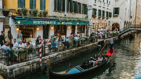 Manger à Venise