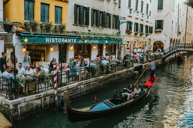 Manger à Venise
