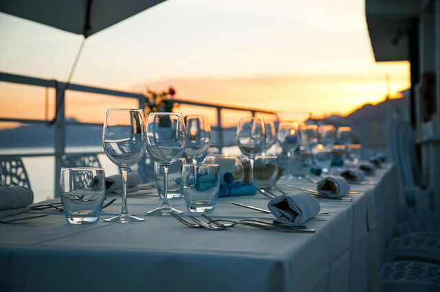 Dîner en Italie